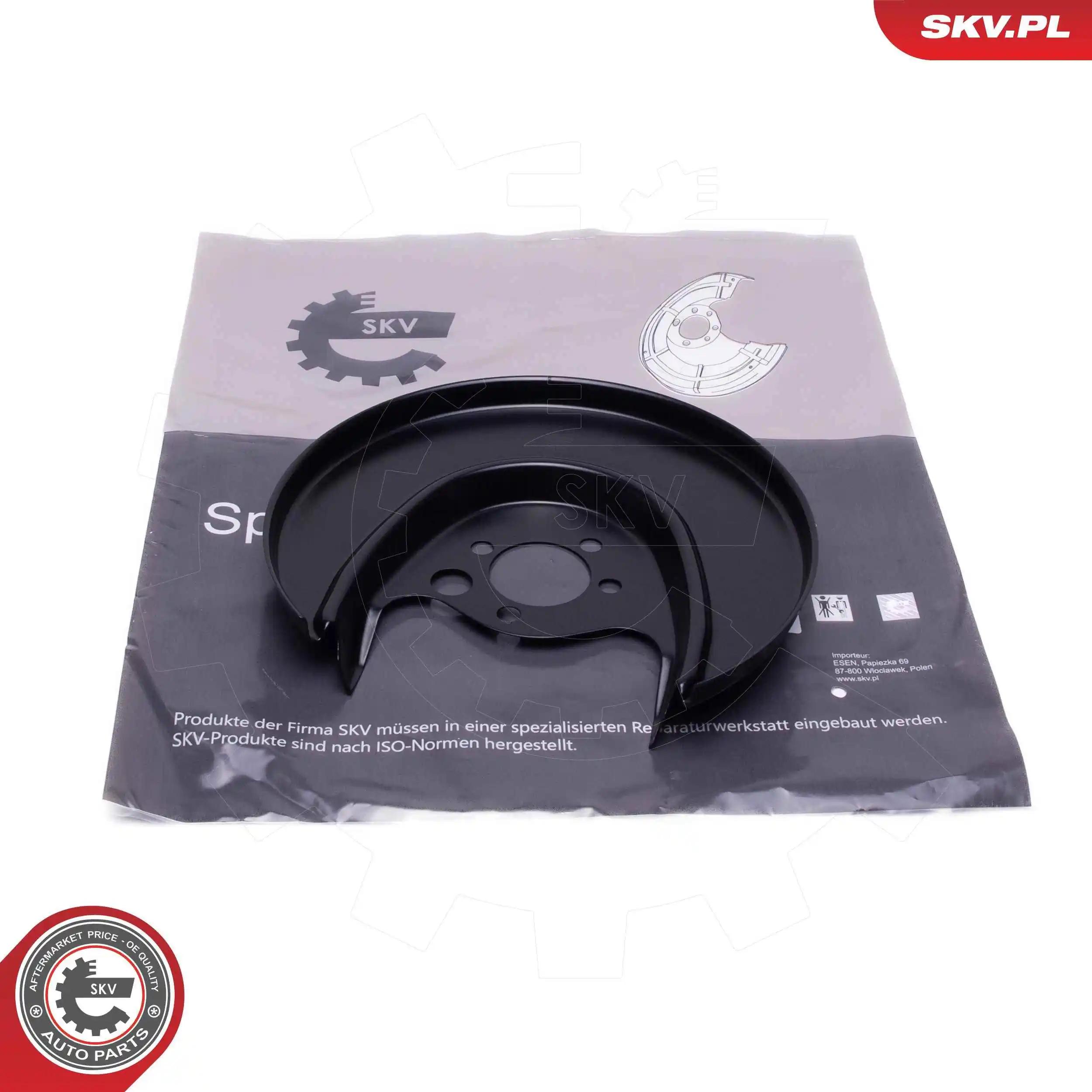 Splash Guard, brake disc